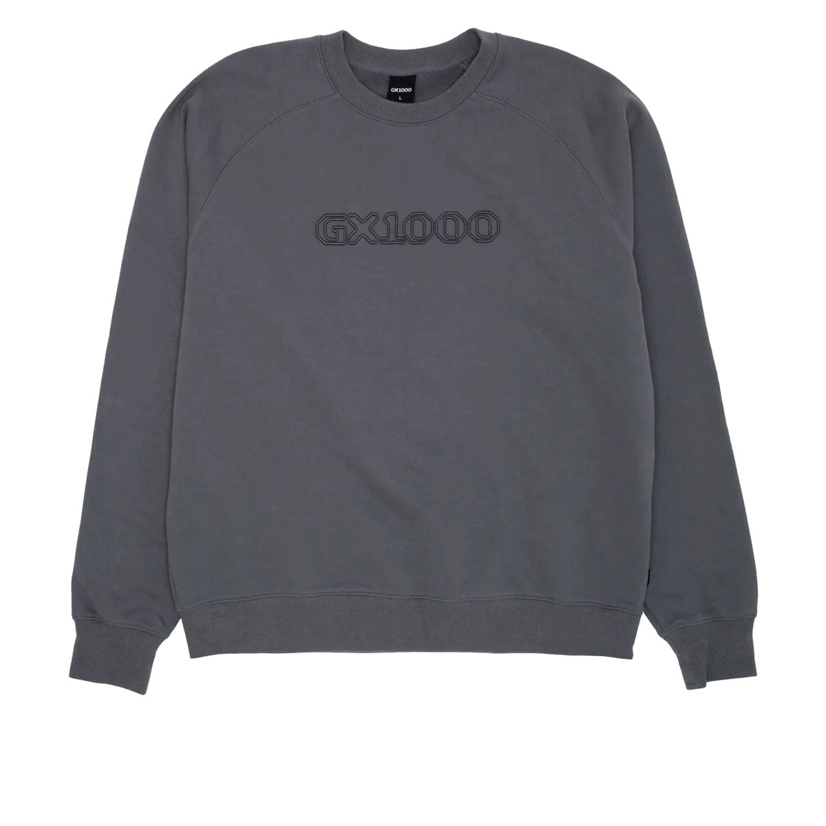 GX1000 OG Logo Crewneck Sweatshirt - Charcoal image 1