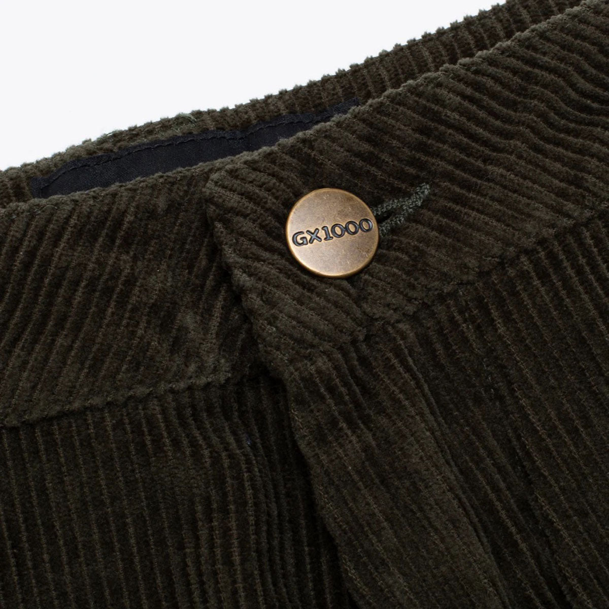 GX1000 Double Knee Corduroy Shorts - Dark Green image 4
