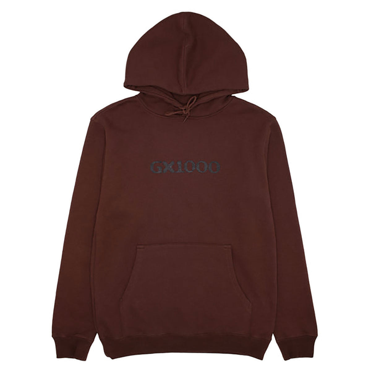 GX1000 OG Logo Hoodie - Brown/Black Font image 1