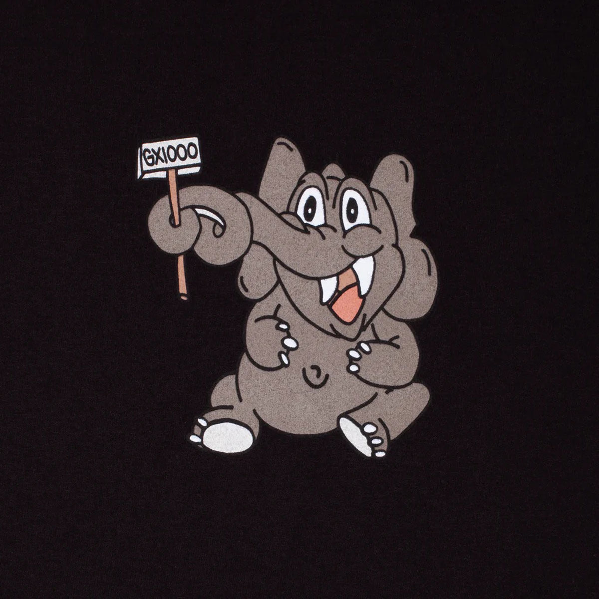 GX1000 Elephant T-Shirt - Black image 2