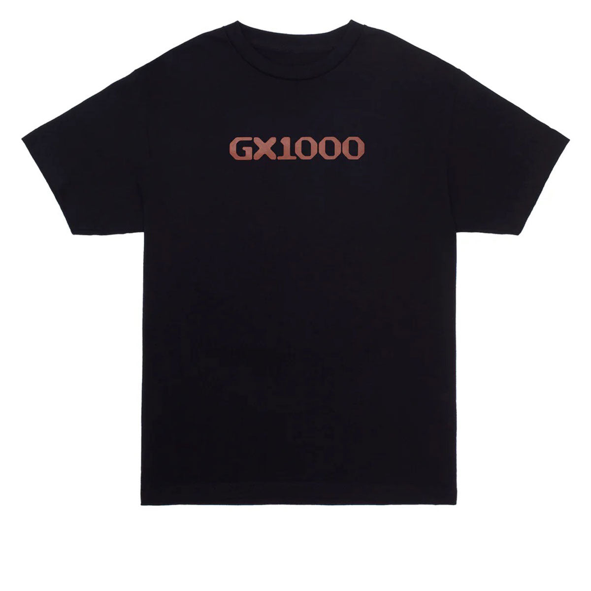 GX1000 OG Logo T-Shirt - Black/Brown Font image 1