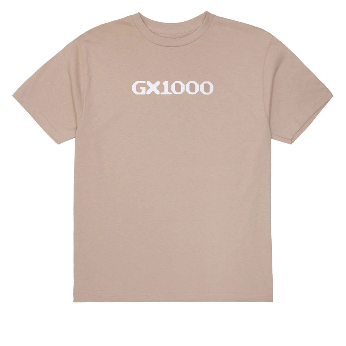 GX1000 OG Logo T-Shirt - Sand/White Font image 1