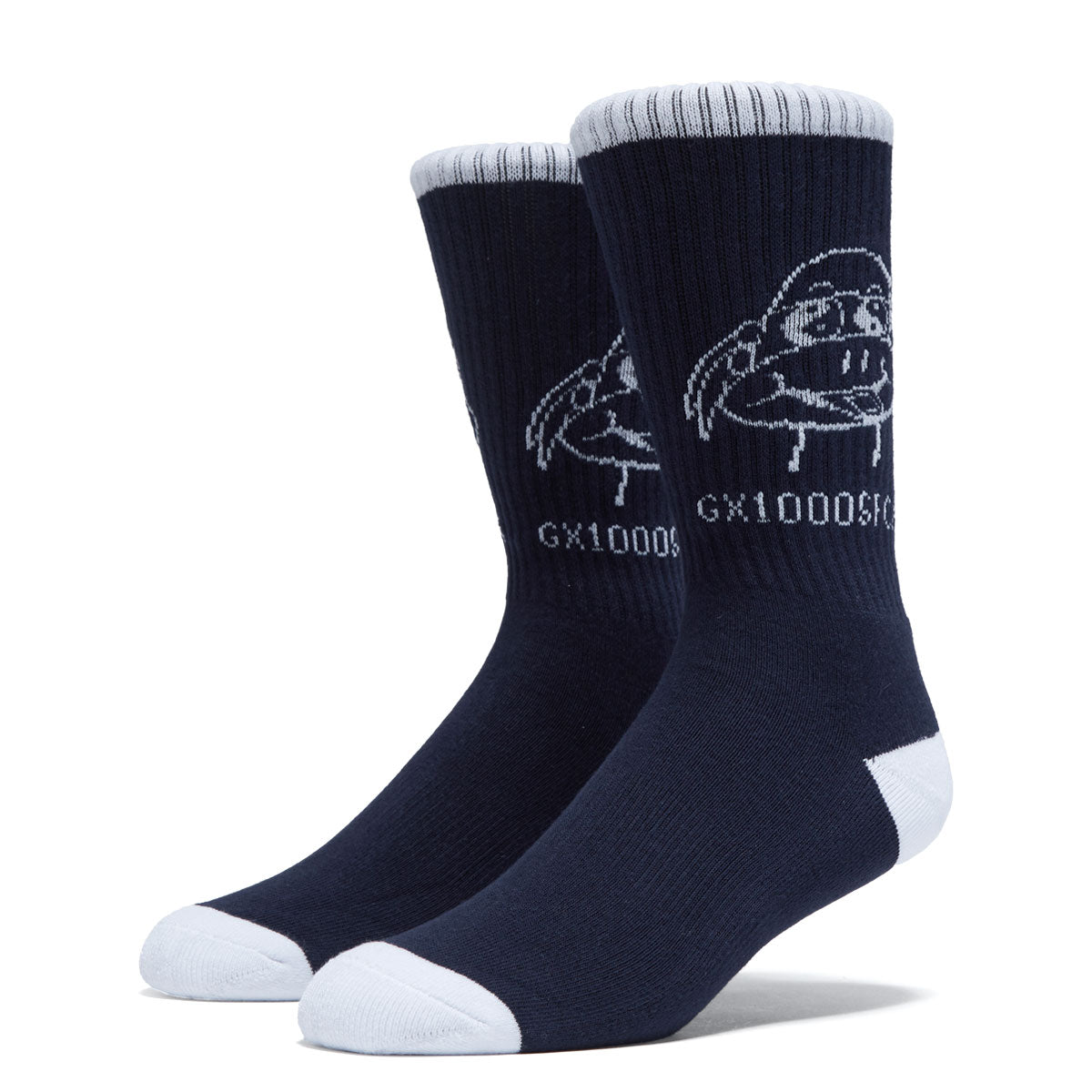 GX1000 Acid Socks - Navy image 1