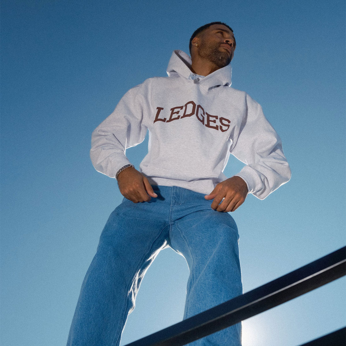 Quasi Ledges Hoodie - Ash image 2