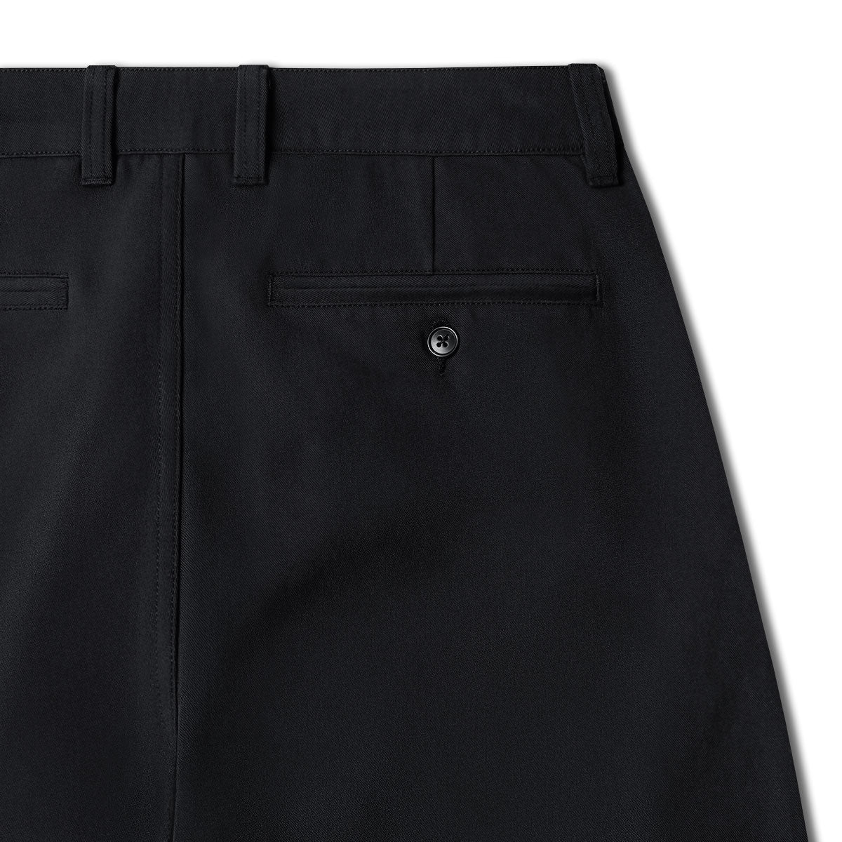 CCS Wide Leg Chino Pants - Black image 8