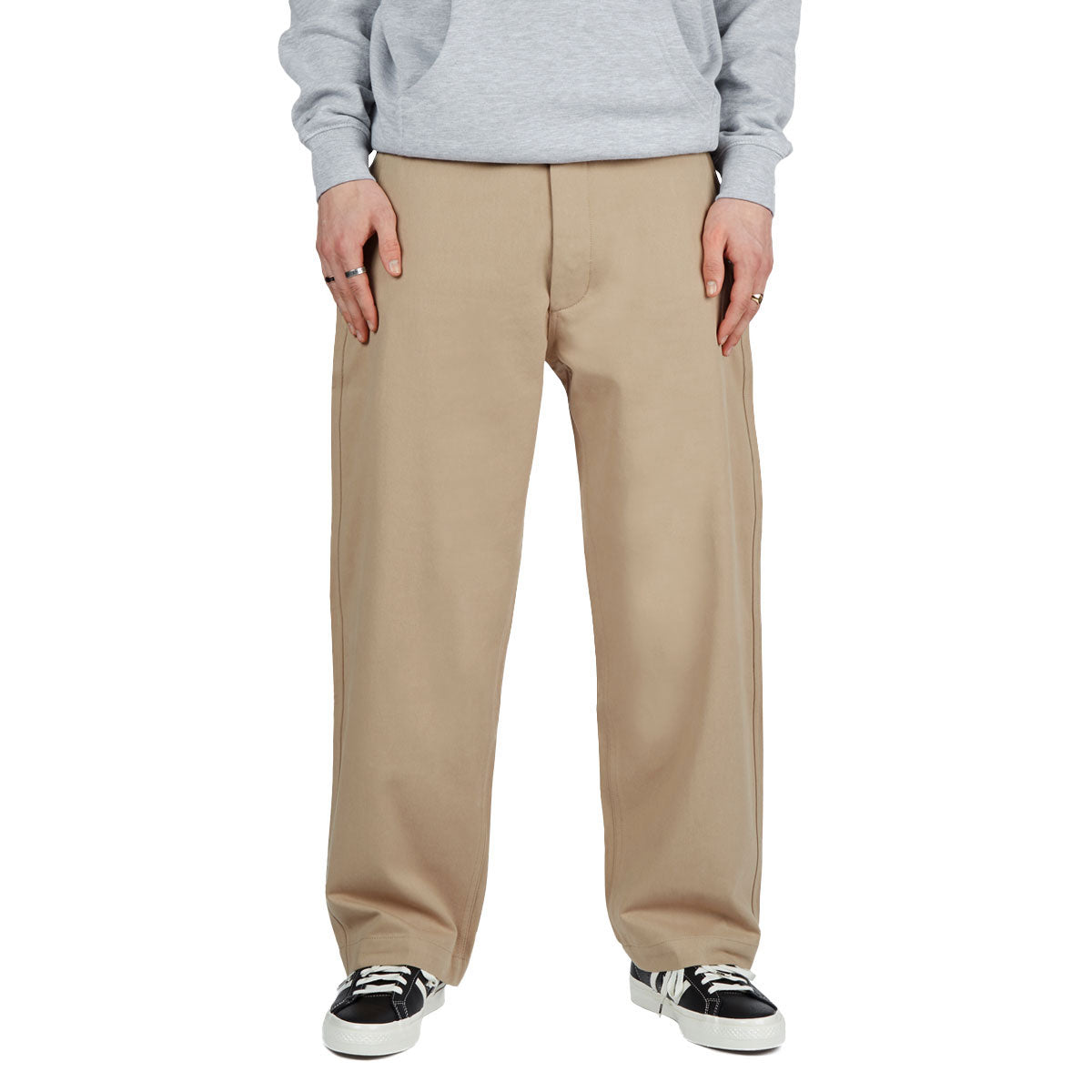 CCS Wide Leg Chino Pants - Khaki