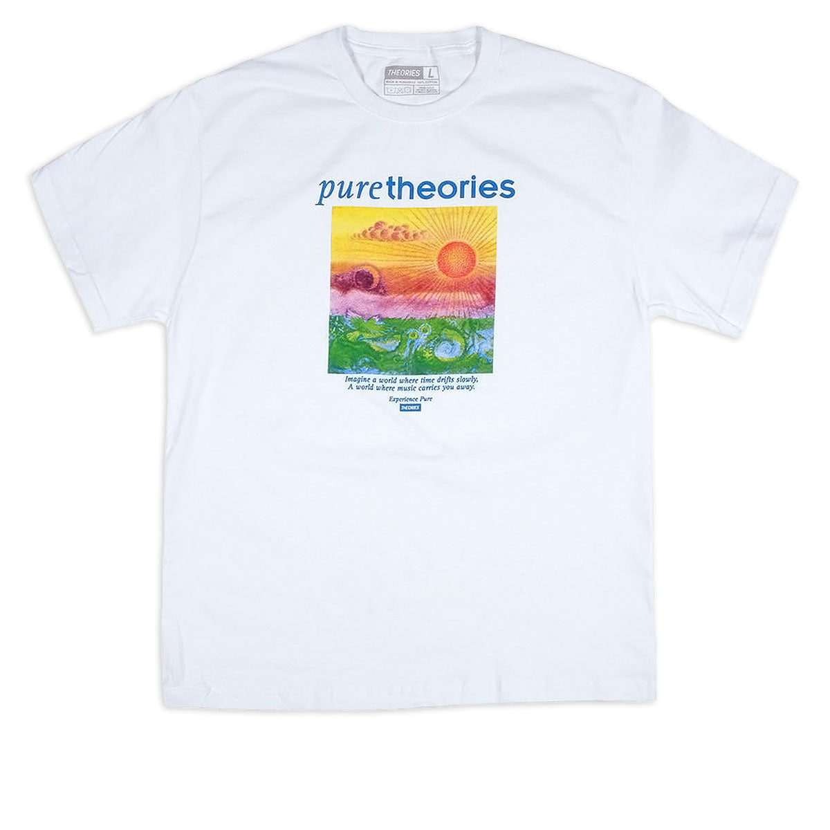 Theories Pure Moods T-Shirt - White image 1