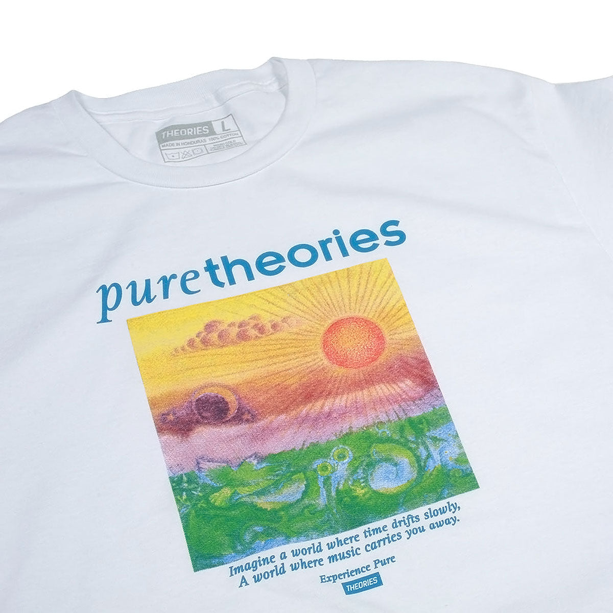 Theories Pure Moods T-Shirt - White image 2