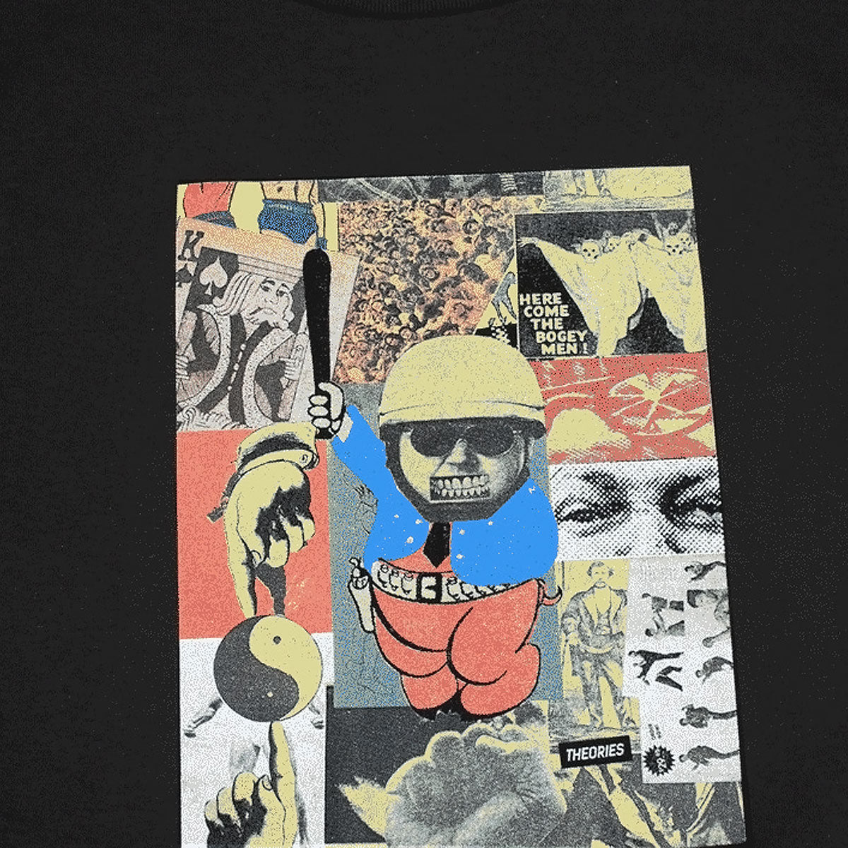 Theories Law And Order T-Shirt - Black image 2