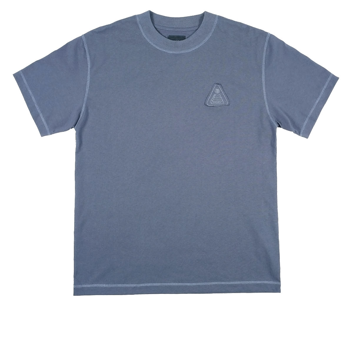 Theories Theoramid Heavyweight Stitch T-Shirt - Dark Slate image 1