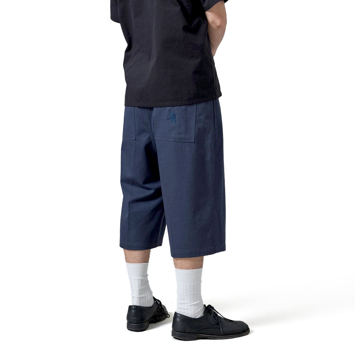 Passport Herringbone Leagues Club Shorts - Navy image 3