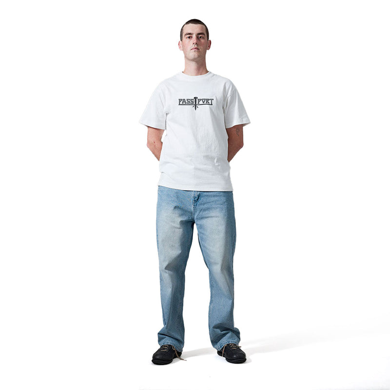 Passport Workers Club Jeans - Faded Wash Light Indigo