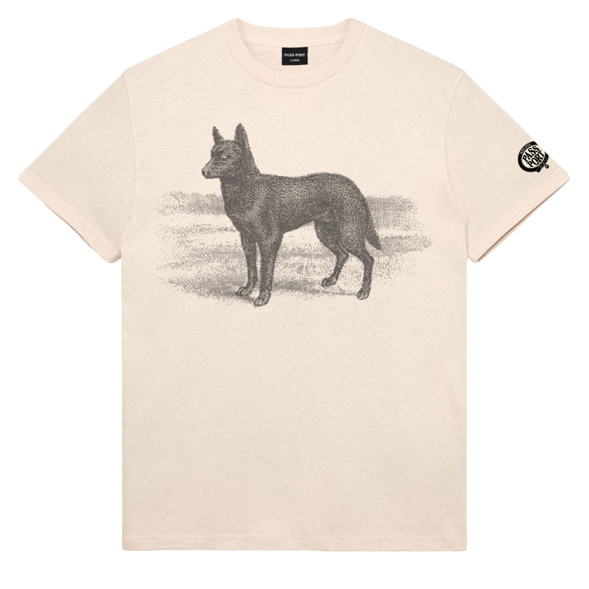 Passport Kelpie T-Shirt - Natural image 1