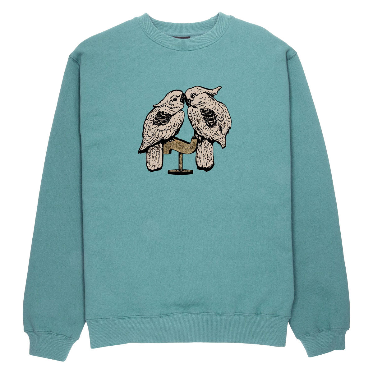 Passport Nesting Sweatshirt - Washed Out Teal image 1