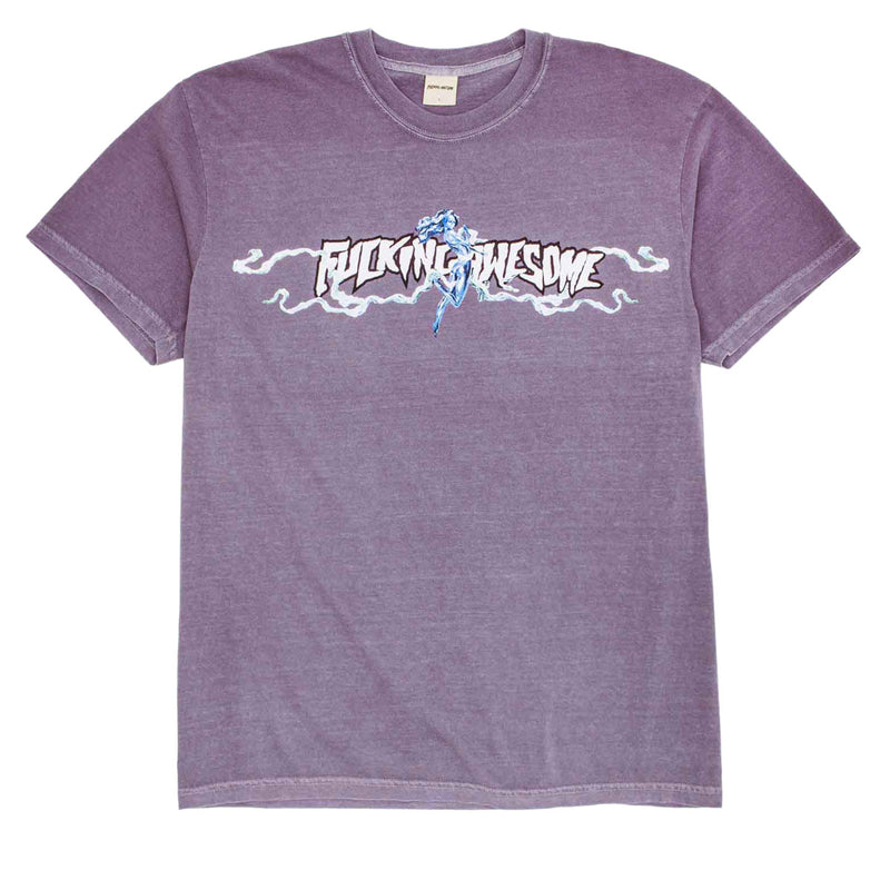 Fucking Awesome Baskin Ribbons T-Shirt - Blackberry