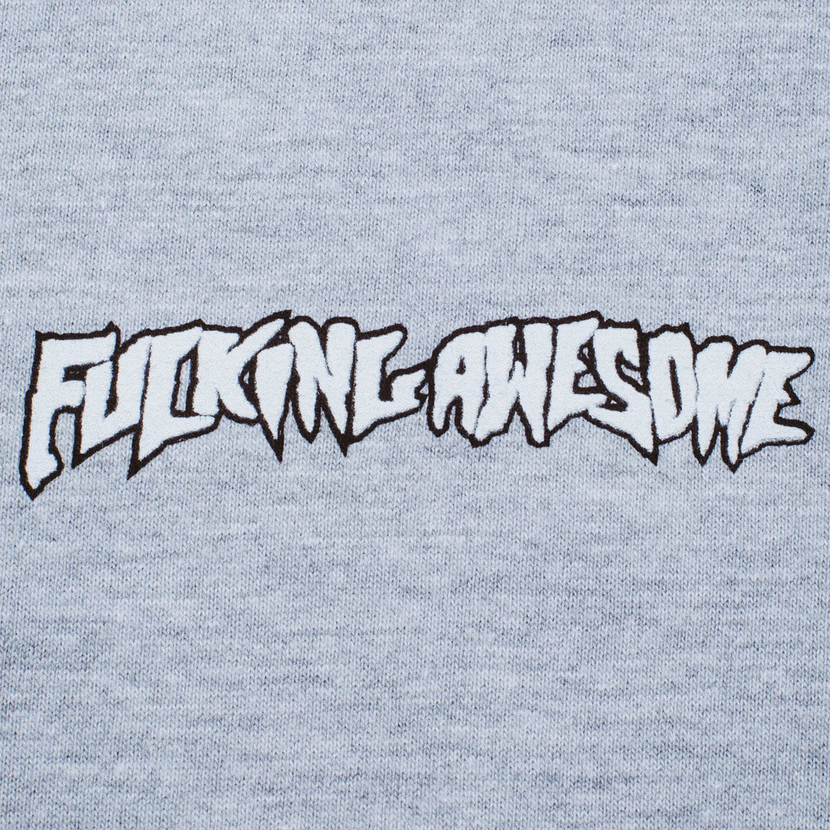 Fucking Awesome Believe T-Shirt - Heather Grey image 4
