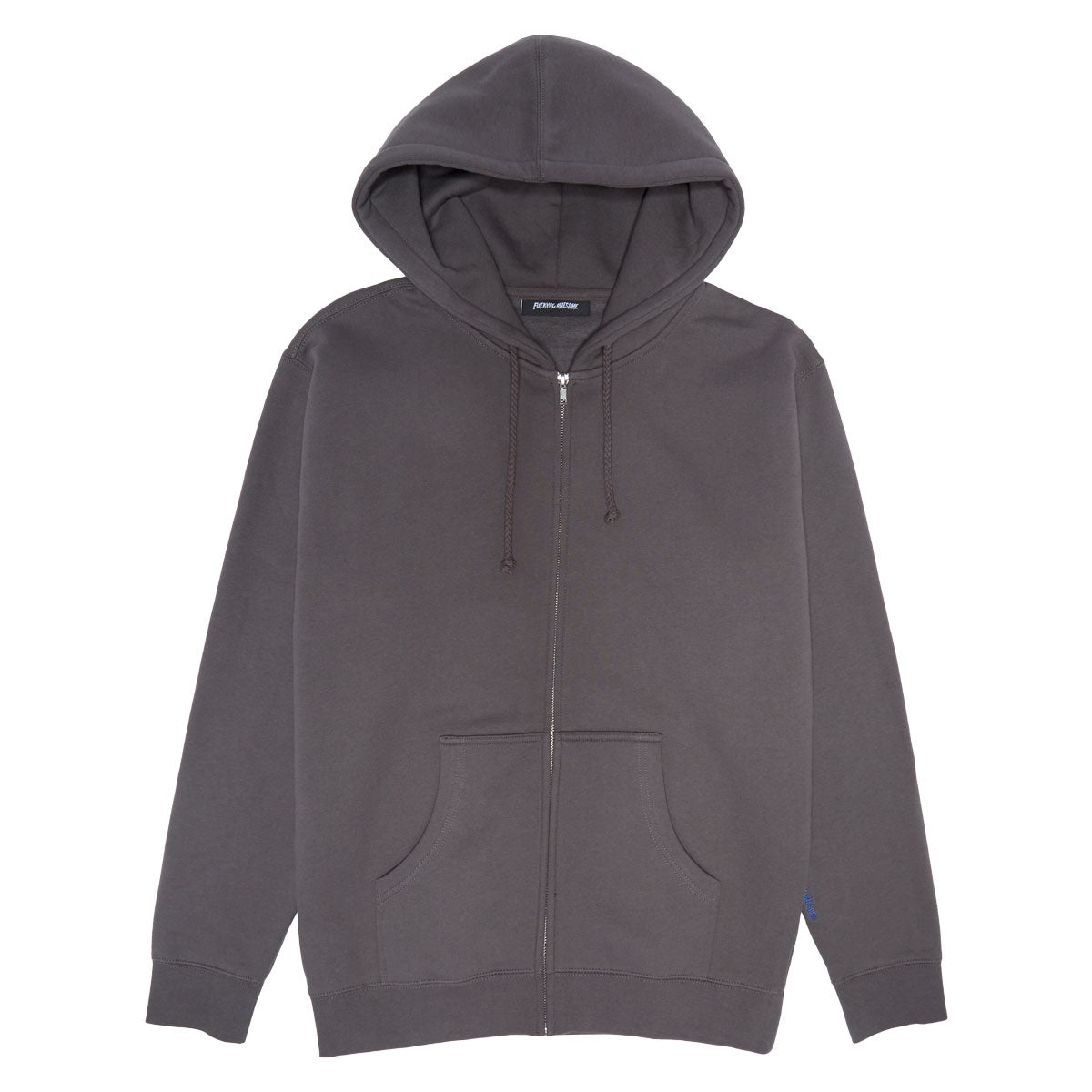 【FUCKING AWESOME】 BRINDA ZIP HOODIE CHARCOAL Brinda Zip Hoodie – Fucking Awesome