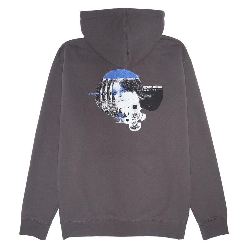 Fucking Awesome Brinda Zip Hoodie - Charcoal