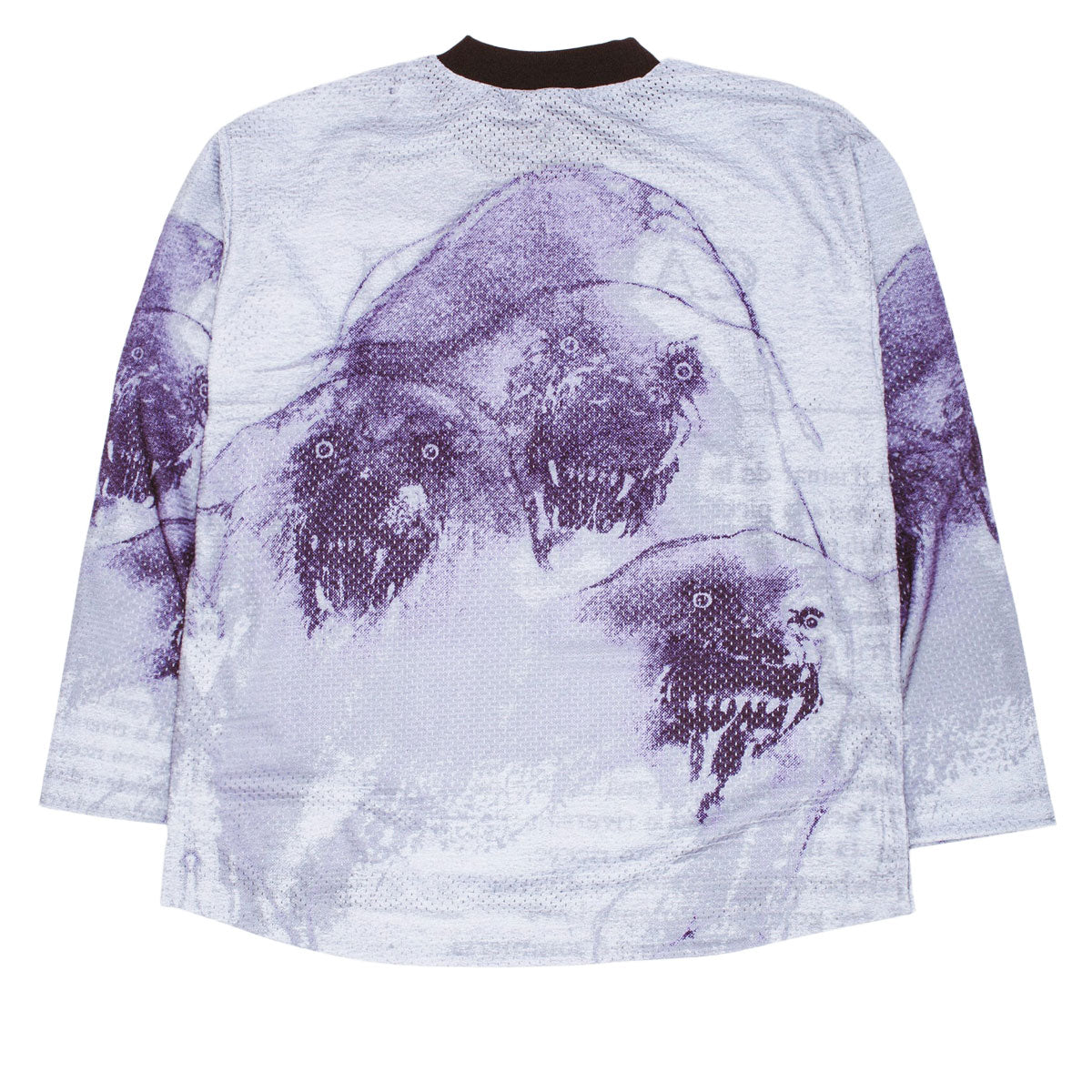 Fucking Awesome Cerberus Moto Long Sleeve Jersey - Purple image 2