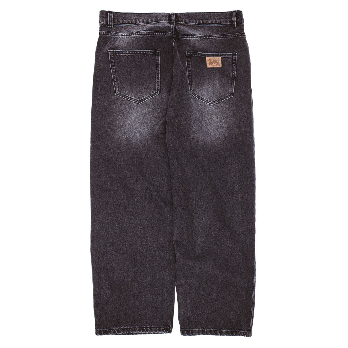 【FUCKING AWESOME】 FECKE BAGGY DENIM WASHED JEANS BLACK Fucking Awesome Fecke Washed Jeans - Black – CCS