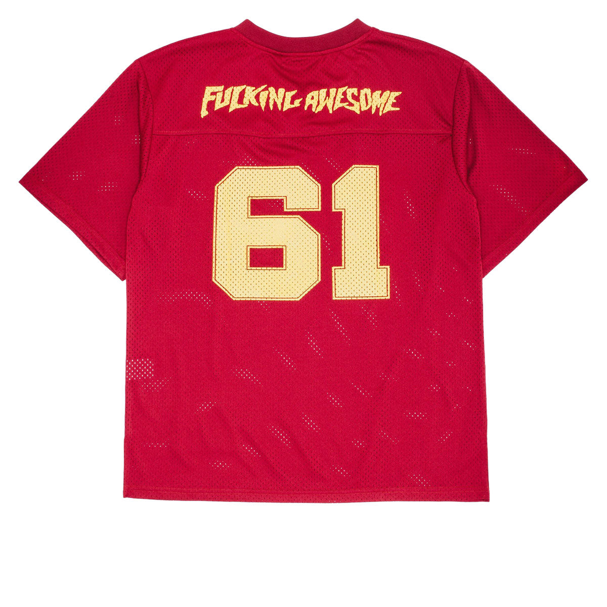 Fucking Awesome Stamp Logo Practice Jersey - Red image 2
