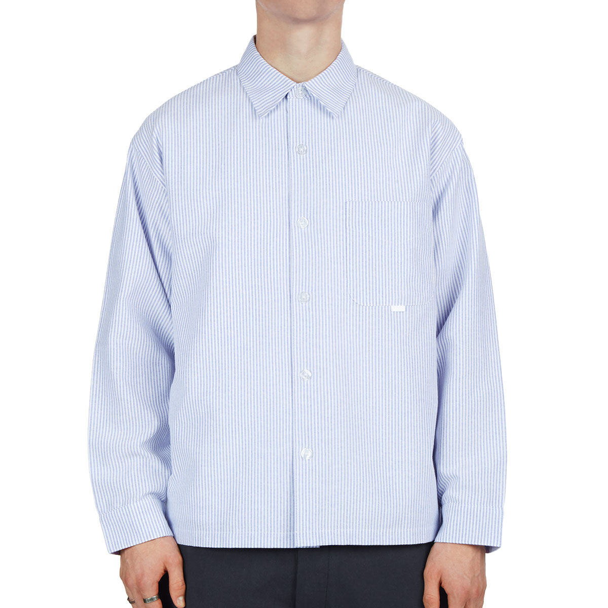 CCS Box Oxford Shirt - Blue Stripe image 1