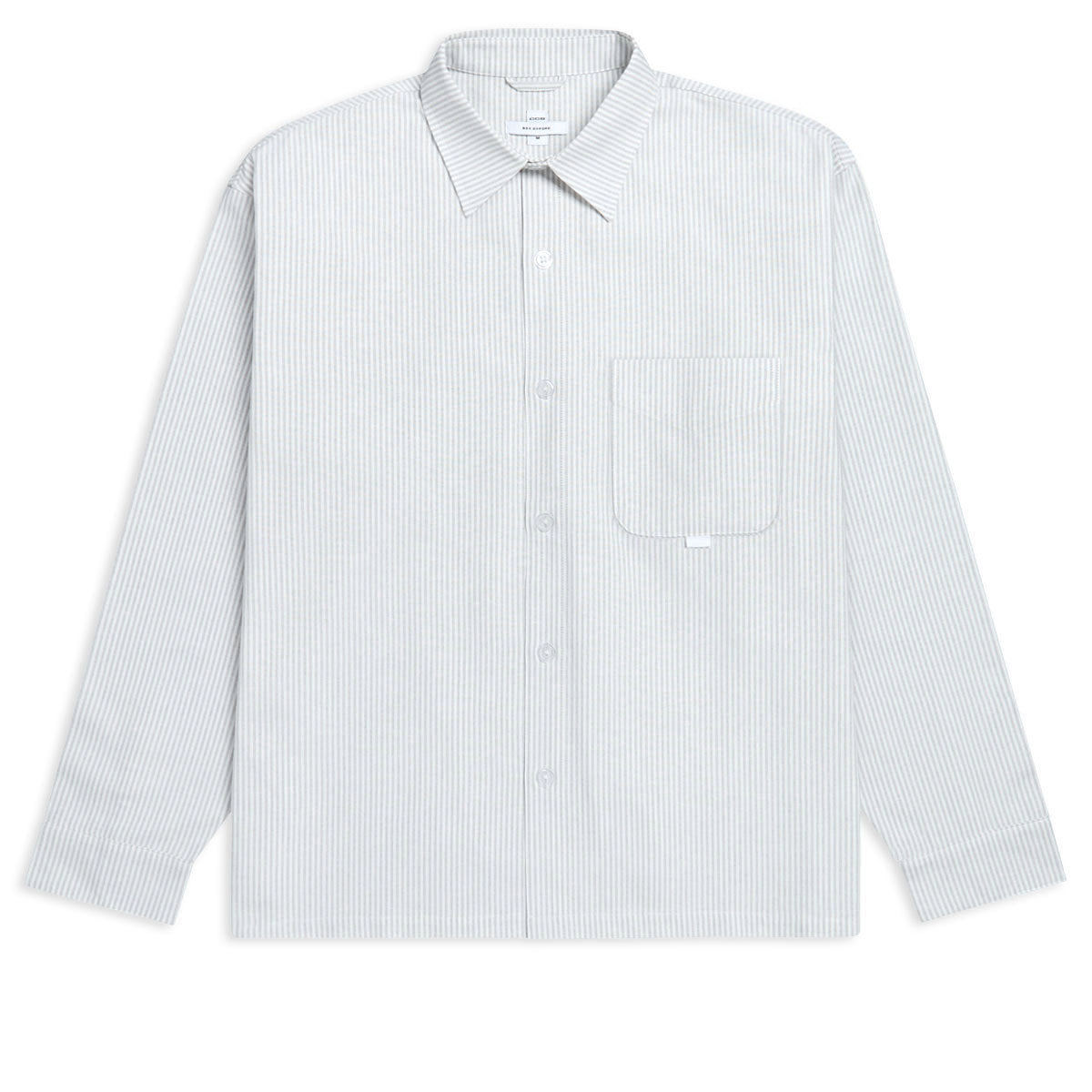 CCS Box Oxford Shirt - Grey Stripe image 3