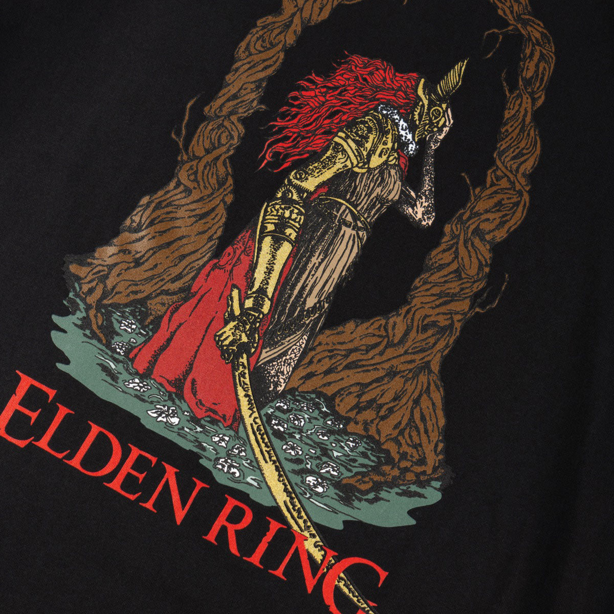 Welcome x Elden Ring Malenia T-Shirt - Black image 3
