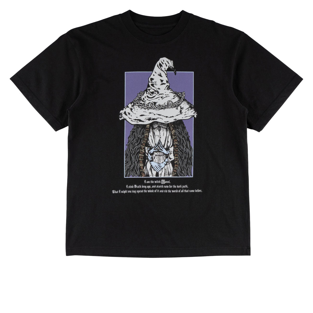 Welcome x Elden Ring Ranni T-Shirt - Black image 1