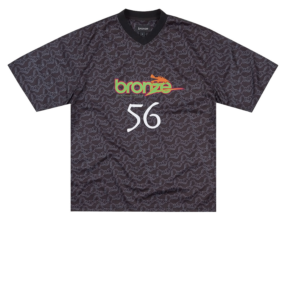 Bronze 56k Trust Soccer Jersey - Black image 1