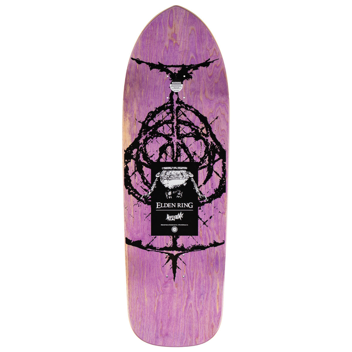 Welcome x Elden Ring Radahn On A Magic Bullet 2.0 Skateboard Complete - Black/Gold - 10.50