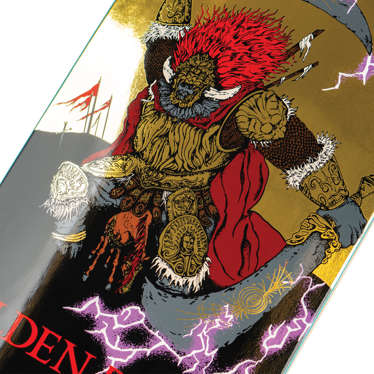 Welcome x Elden Ring Radahn On A Magic Bullet 2.0 Skateboard Complete - Black/Gold - 10.50