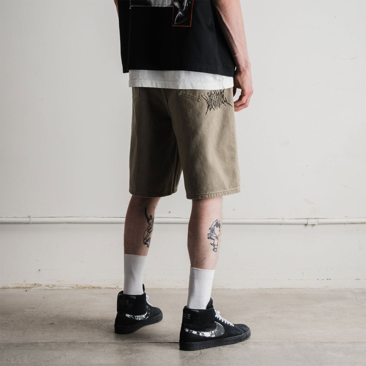 Welcome Chasm Baggy Denim Shorts - Cedar image 6