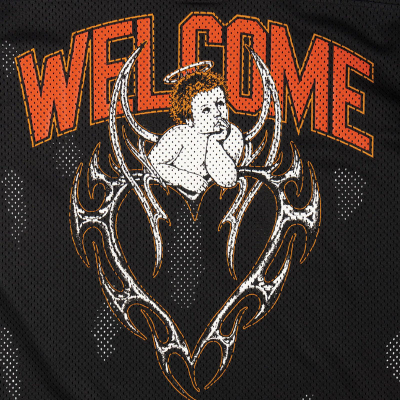 Welcome Cupid Football Jersey - Black