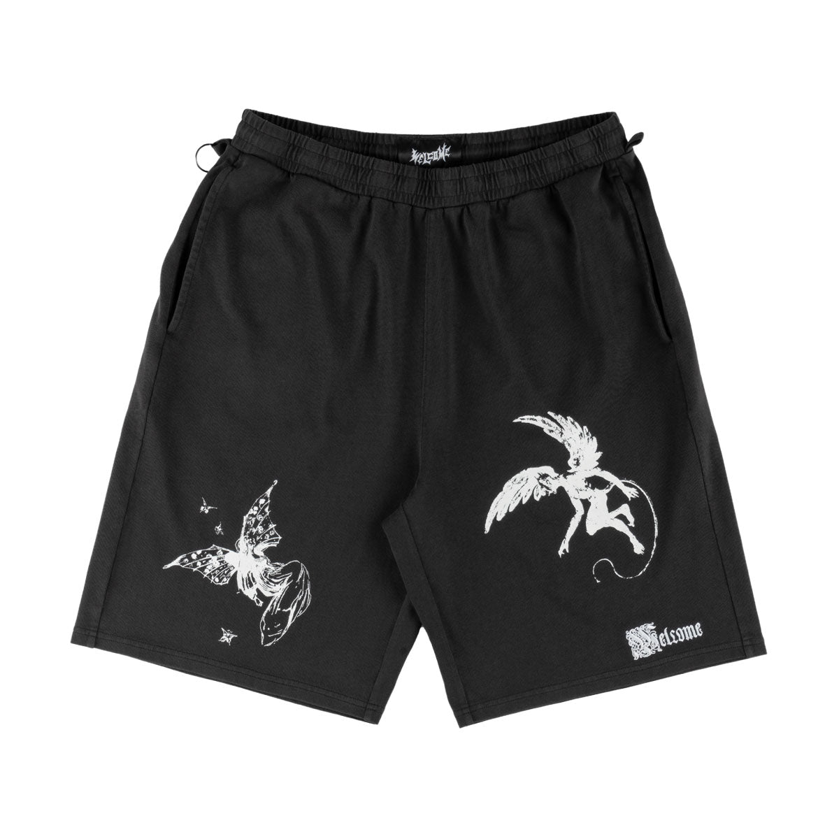 Welcome Dual Enzyme-Wash Shorts - Vintage Black image 1