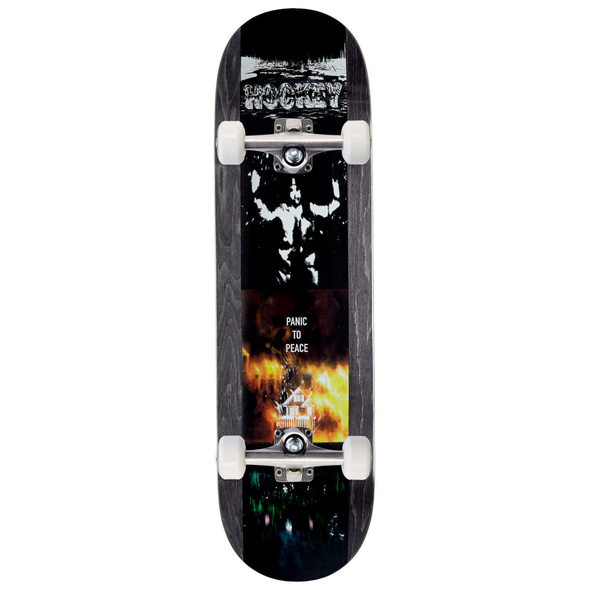 Hockey Panic To Peace Team Skateboard Complete - 8.75