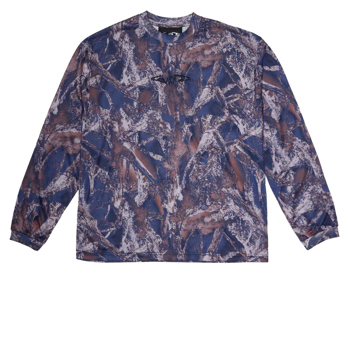 WKND Camo Long Sleeve T-Shirt - Grape image 1