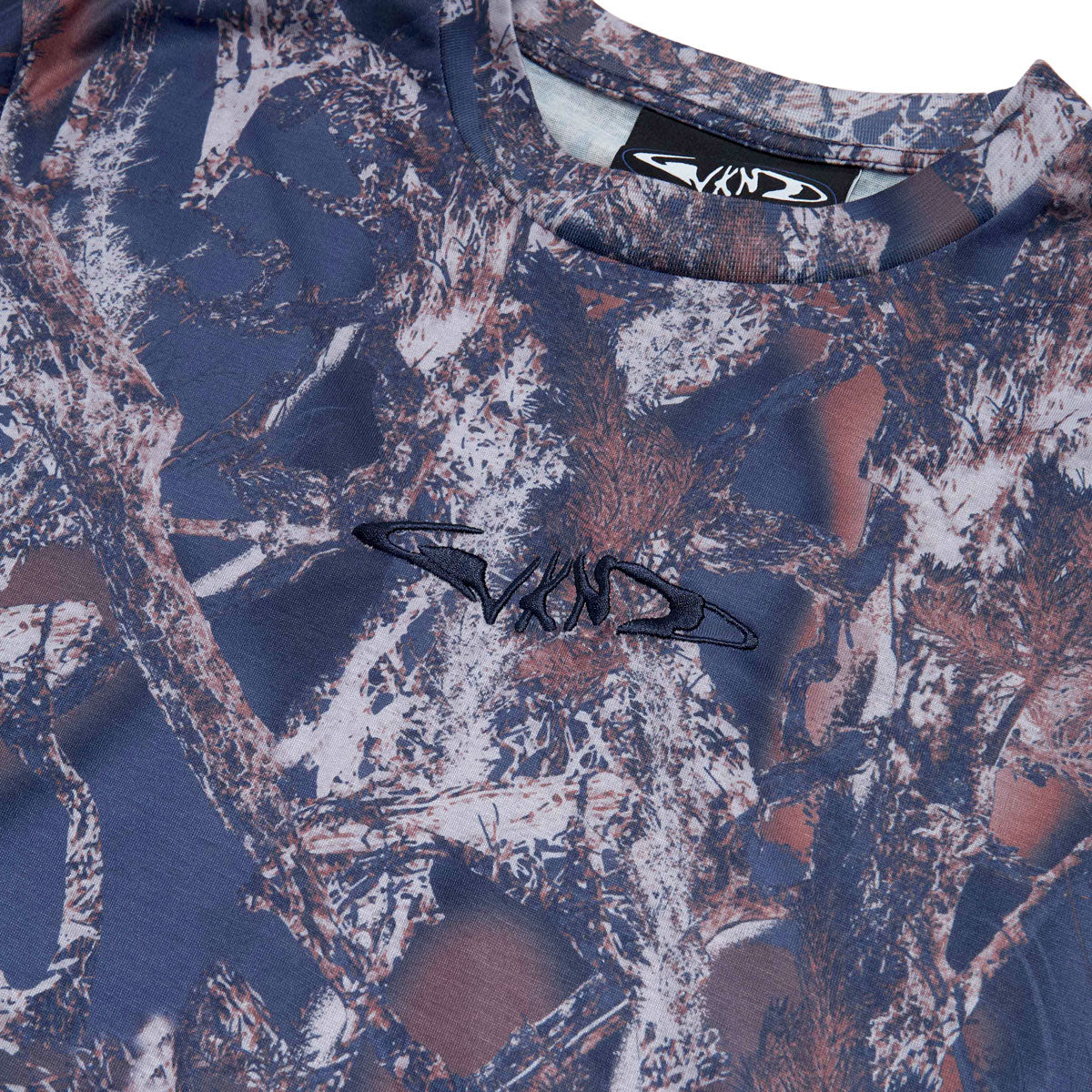 WKND Camo Long Sleeve T-Shirt - Grape image 2