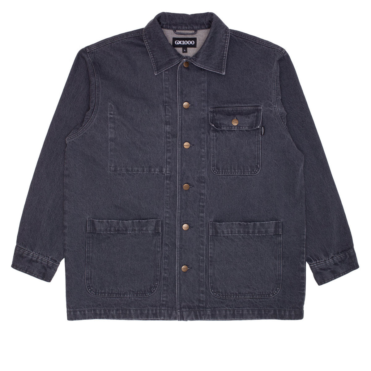 GX1000 Chore Coat Jacket - Dark Blue Wash image 1