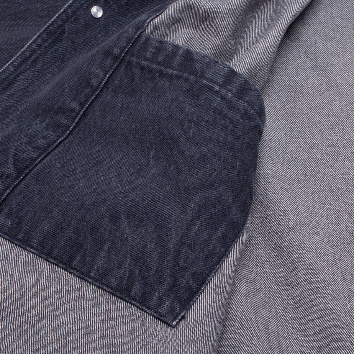 GX1000 Chore Coat Jacket - Dark Blue Wash image 5