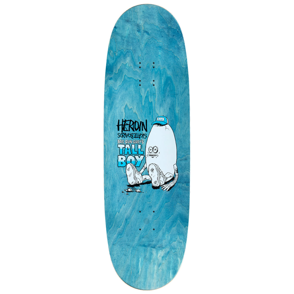 Heroin Bail Gun Gary's Tall Boy Skateboard Complete - 10.25