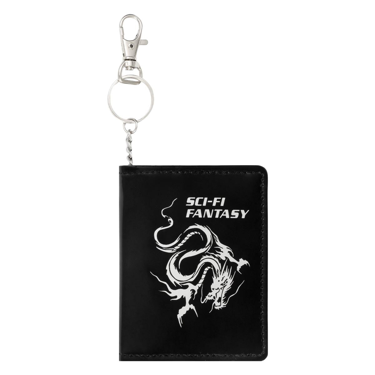 Sci-Fi Fantasy Dragon Wallet - Black image 1