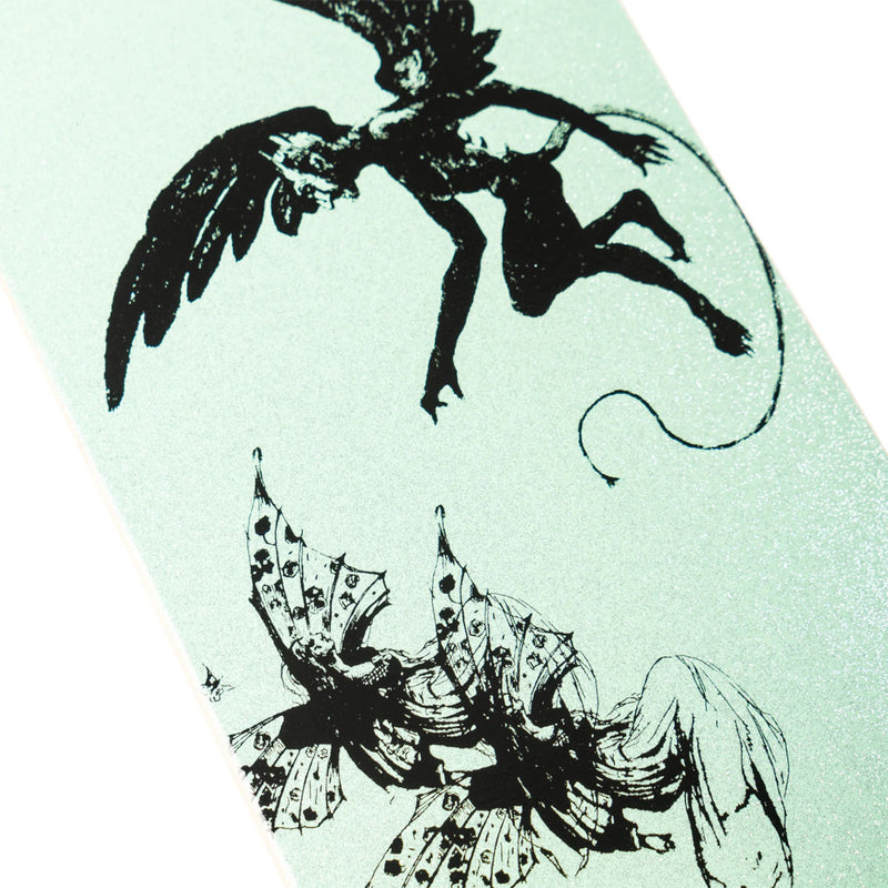 Welcome Paradox Nick Garcia Skateboard Complete - Mint Glitter - 8.38