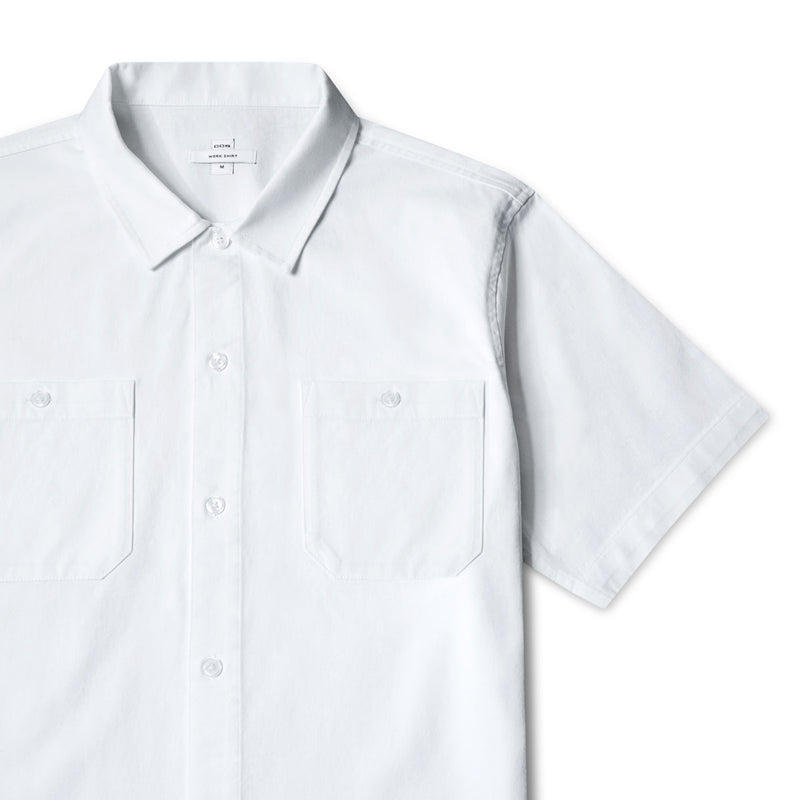 CCS Heavy Cotton Work Shirt - White