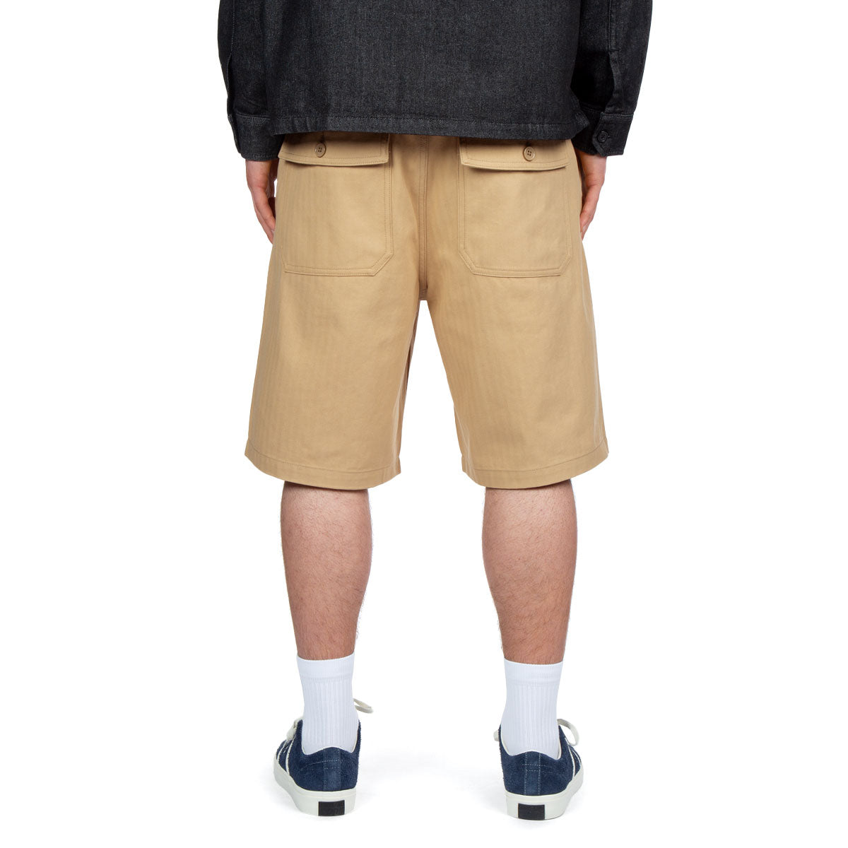 CCS Surplus Herringbone Shorts - Khaki image 5
