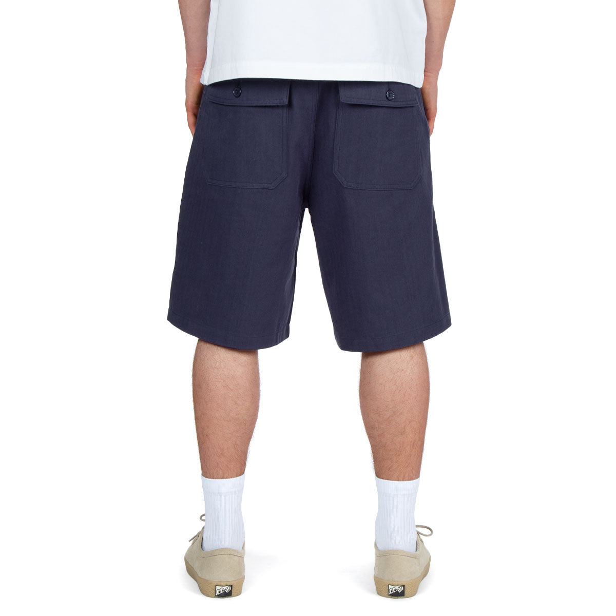 CCS Surplus Herringbone Shorts - Navy image 7