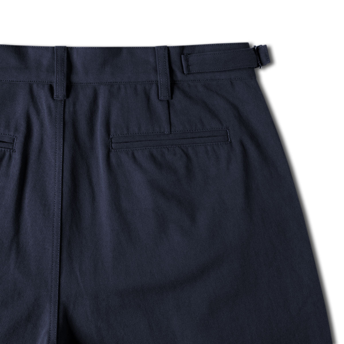 CCS Pleated Chino Shorts - Navy image 9