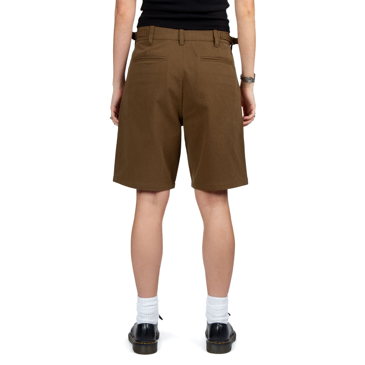 CCS Pleated Chino Shorts - Brown image 8