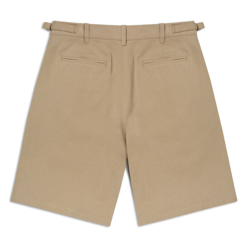CCS Pleated Chino Shorts - Khaki