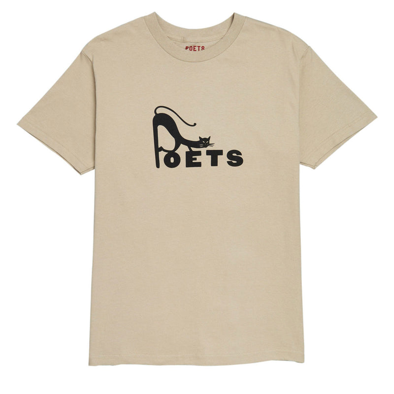 Poets Hanna Screened T-Shirt - Beige/Tan